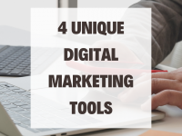 4 Unique Digital Marketing Tools